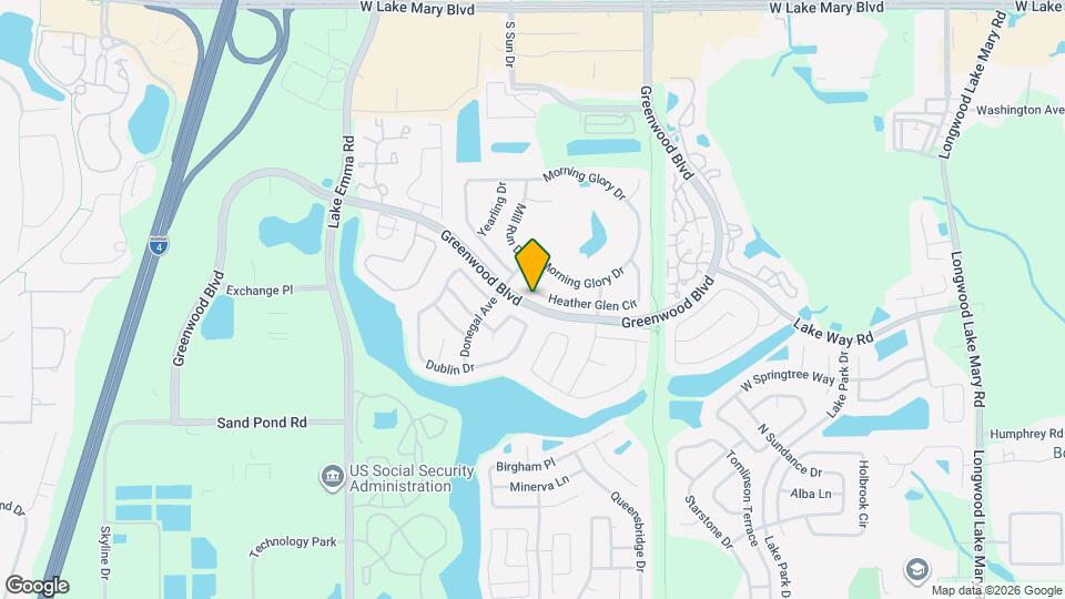 857 Heather Glen Cir Mapa y Detalles de la Ubicación