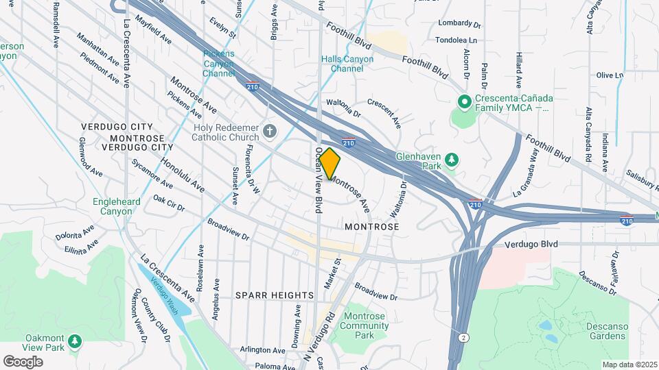 2244 Montrose Ave Mapa y Detalles de la Ubicación