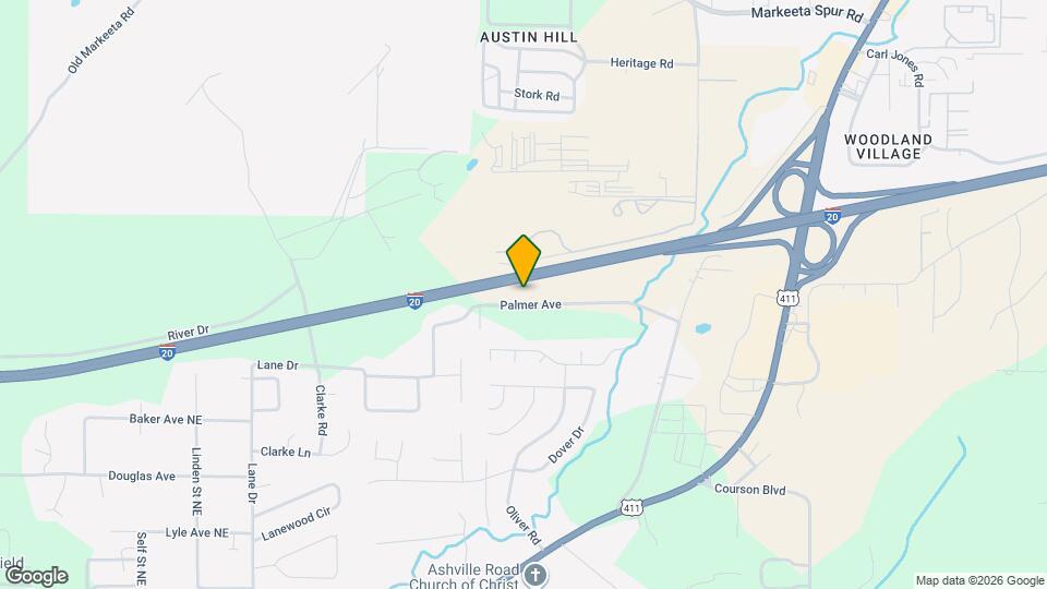 2058 Palmer Ave Map and Location Details