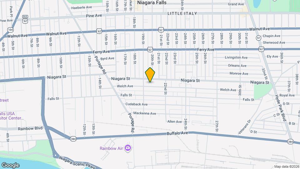 1926 Welch Ave, Unit Lower Map and Location Details