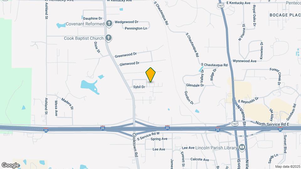 1002 Sybil Dr Map and Location Details