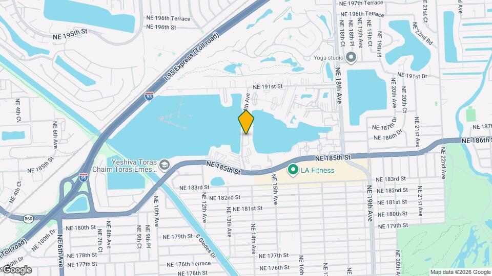 18601 NE 14th Ave Map and Location Details