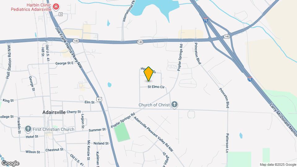 227 Saint Elmo Cir Map and Location Details