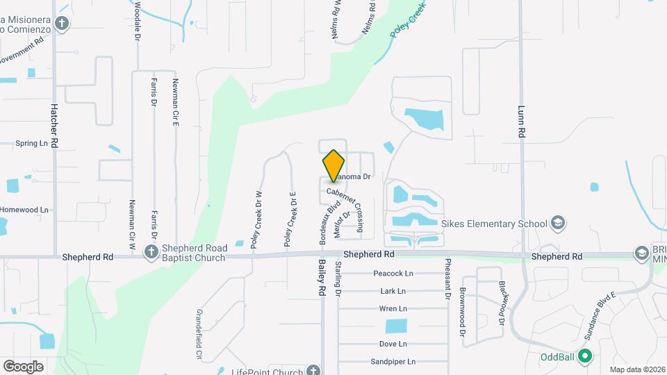 6789 Cabernet Crossing Map and Location Details