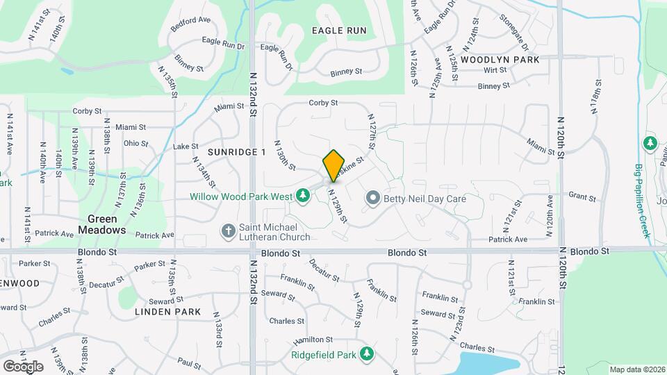 2223 N 129th St Map and Location Details