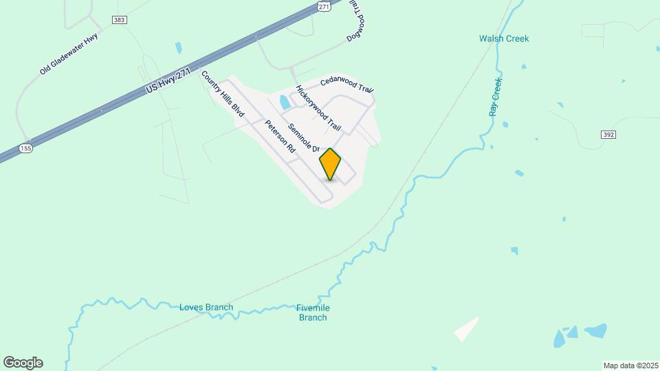 10230 Peterson Rd Map and Location Details