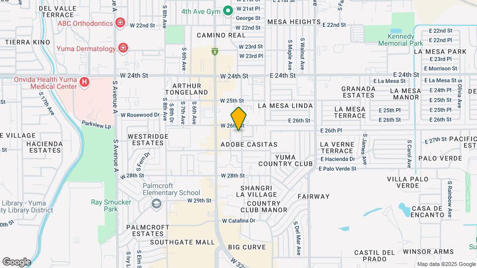 2630 S Virginia Dr Map and Location Details