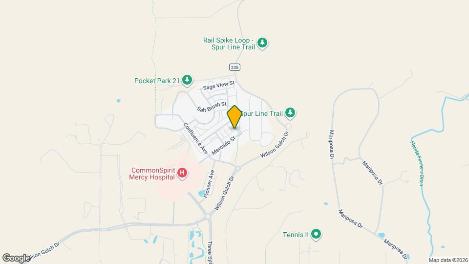 287 Mercado St Map and Location Details