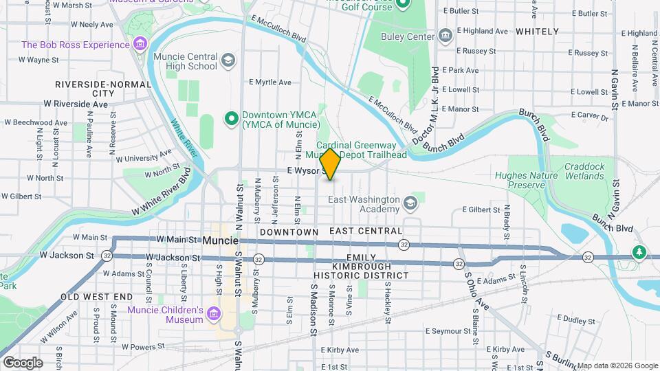 401 N Monroe St Map and Location Details