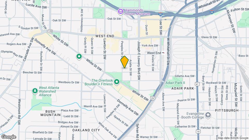 780 Peeples St SW Map and Location Details