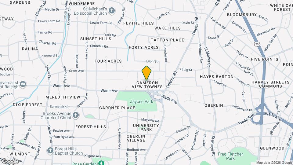 1343 Cameron View Ct Map and Location Details