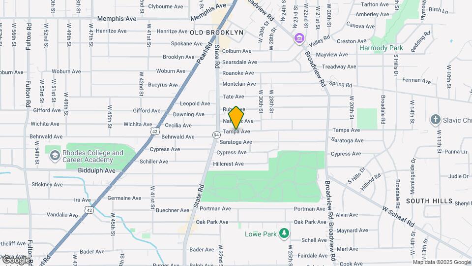 3301 Tampa Ave Map and Location Details