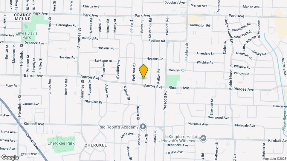1156 Brower St Map and Location Details