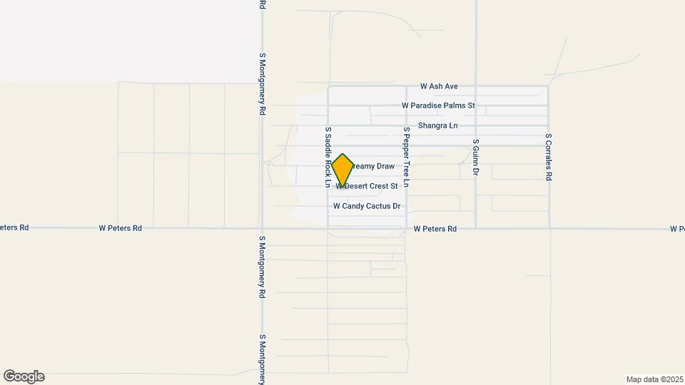 26841 W Desert Crest St Map and Location Details