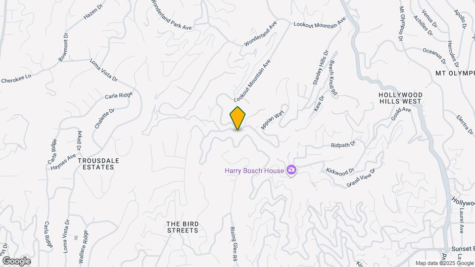 8912 Appian Way Map and Location Details