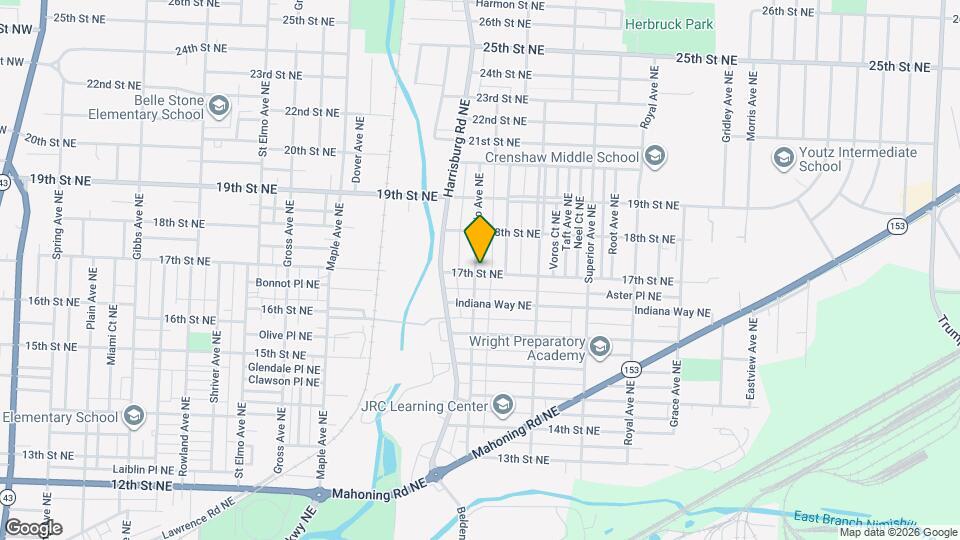 2103 17th St NE Map and Location Details