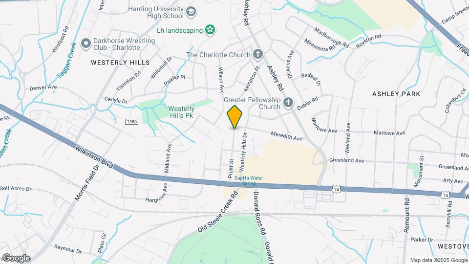 2411 Pruitt St Map and Location Details