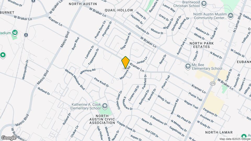 1500 No Mor Cove Map and Location Details