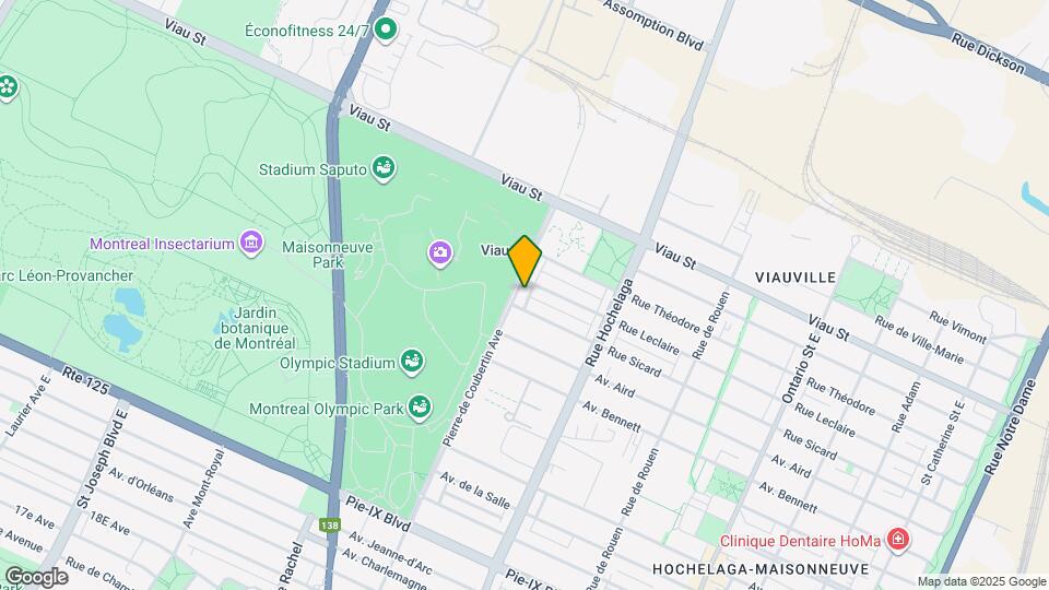 4724 Pierre-Coubertin Map and Location Details