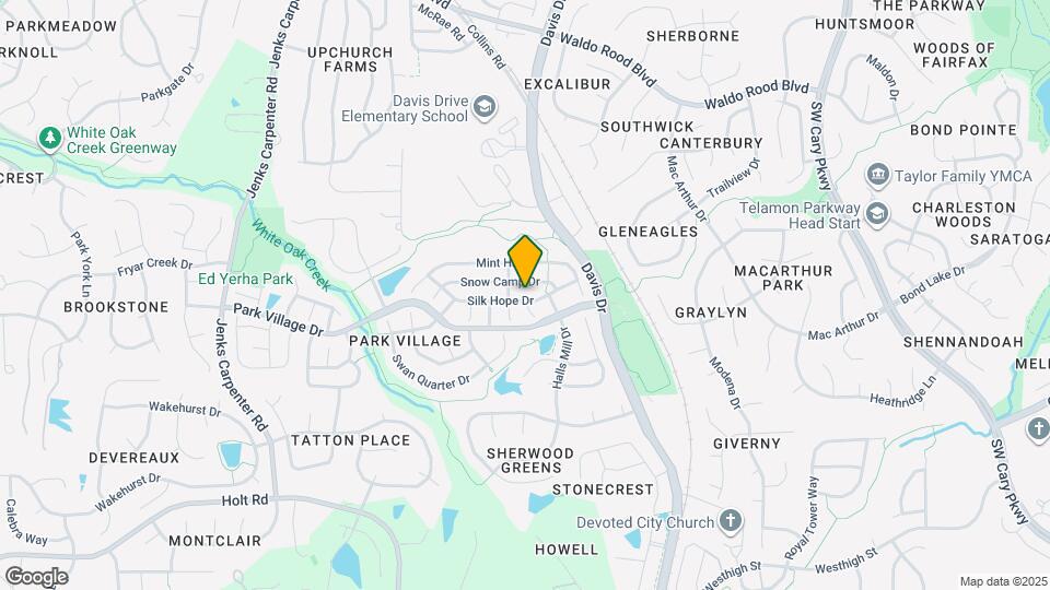 210 Silk Hope Dr Map and Location Details