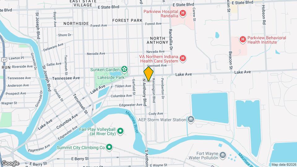 1811 Tilden Ave Map and Location Details