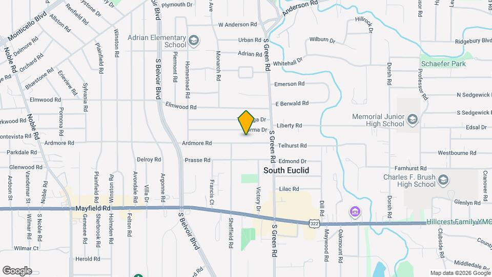 4397 Ardmore Rd Map and Location Details