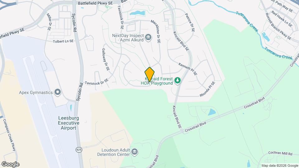 830 Santmyer Dr SE Map and Location Details