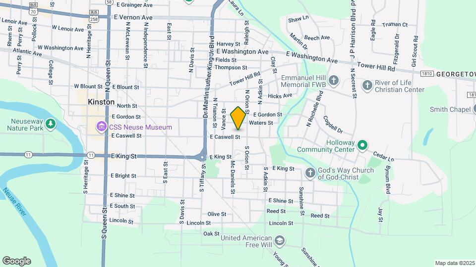 804 E Caswell St Map and Location Details