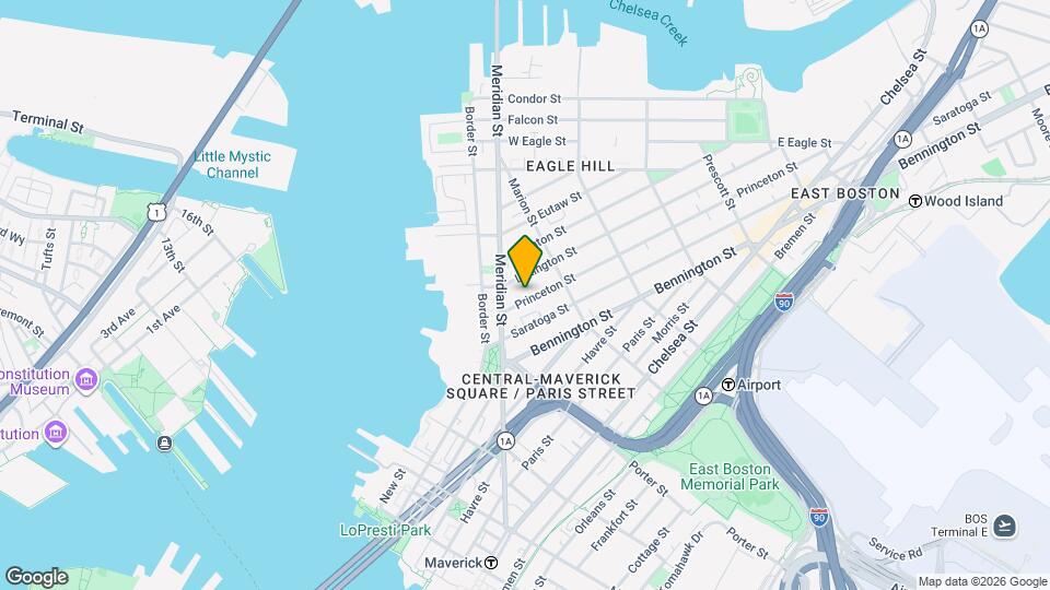 30 Princeton St, Unit 3 Map and Location Details