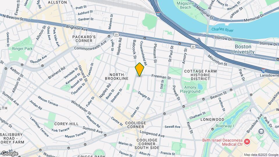 40 Stetson St, Unit 1 Mapa y Detalles de la Ubicación
