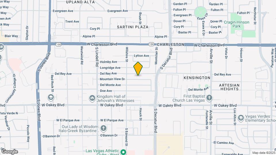 5208 Mountain View Dr Map and Location Details