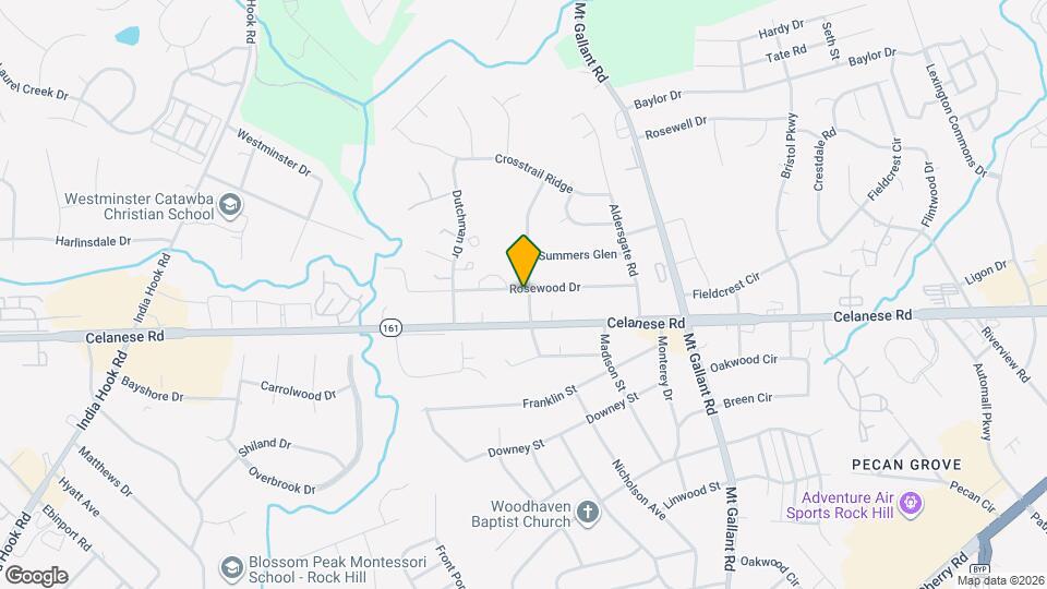 2215 Rosewood Dr Map and Location Details