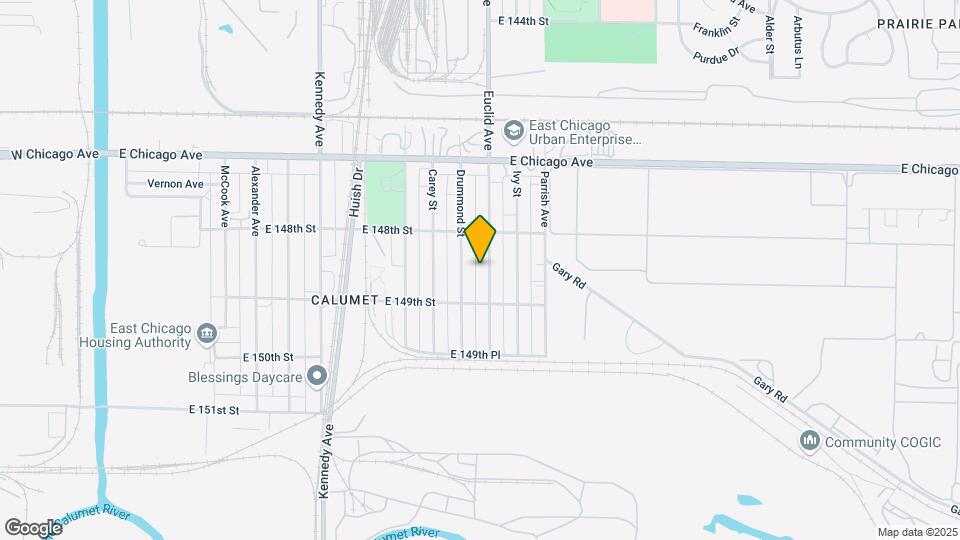 4834 Euclid Ave Map and Location Details