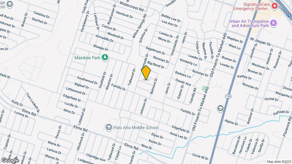 1703 Kingman Rd Map and Location Details