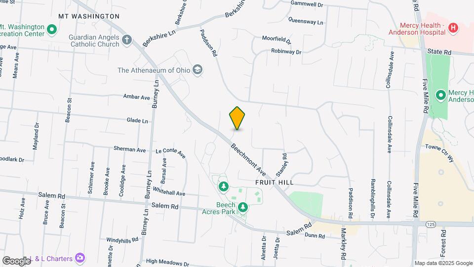 6920 Beechmont Ave Map and Location Details