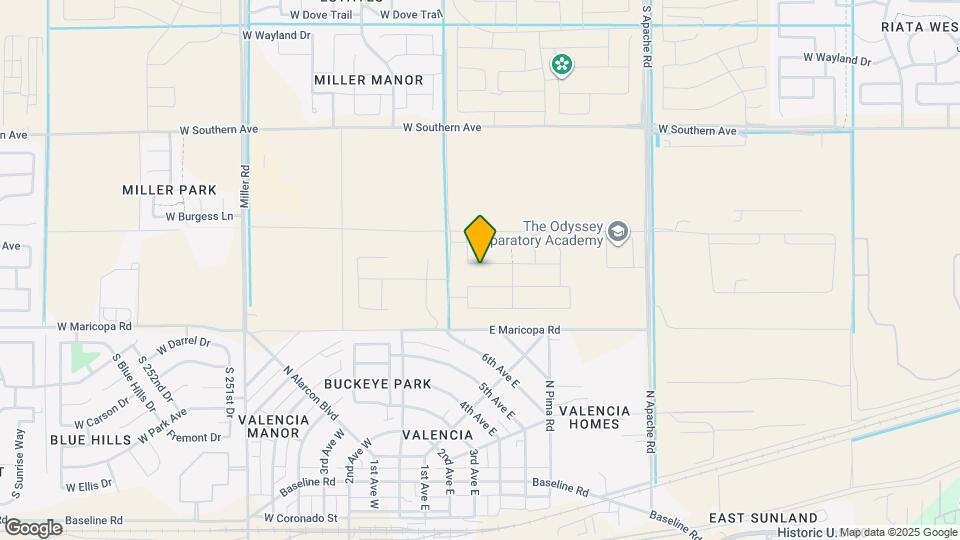 24619 W St Catherine Ave Mapa y Detalles de la Ubicación