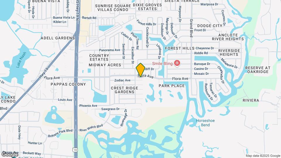 5025 Zodiac Ave Map and Location Details