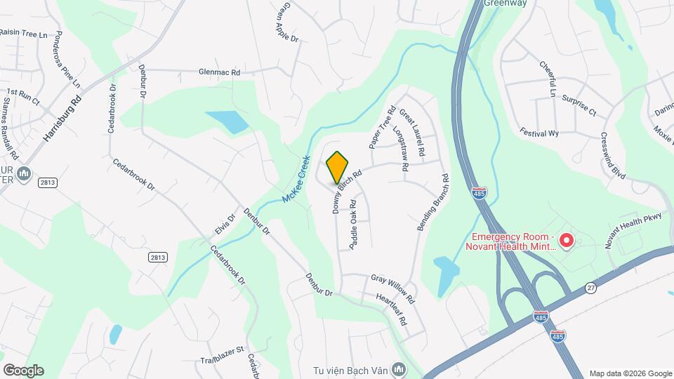 9202 Cotton Gum Rd Map and Location Details