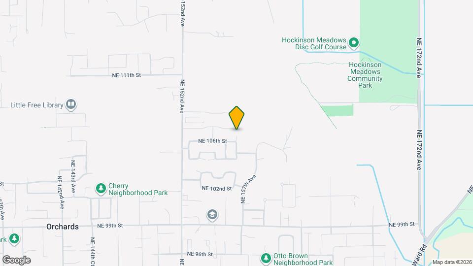 15601 NE 107th St Map and Location Details