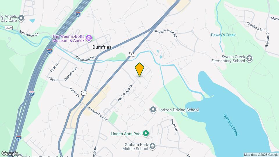 3648 McDowell Ct Map and Location Details