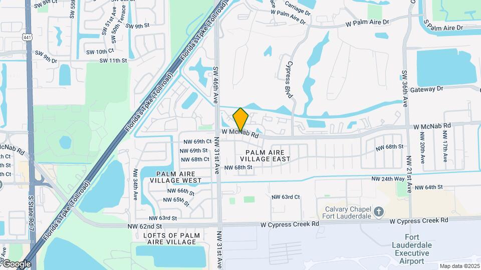6989 NW 29th Ln Map and Location Details