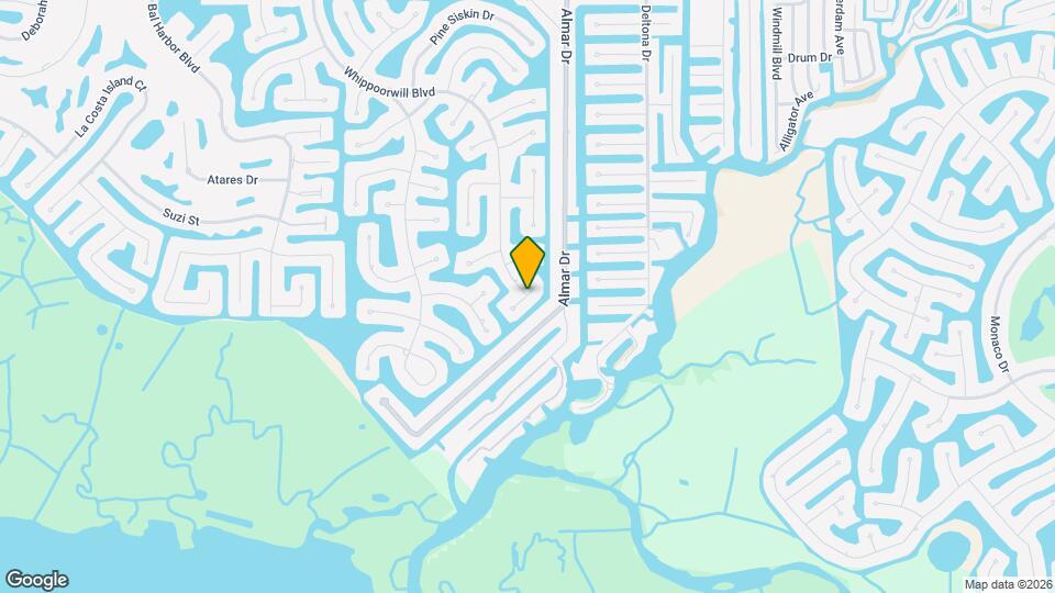 3727 Whippoorwill Ct Map and Location Details
