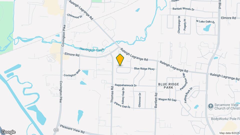 5124 Blueridge Dr Map and Location Details