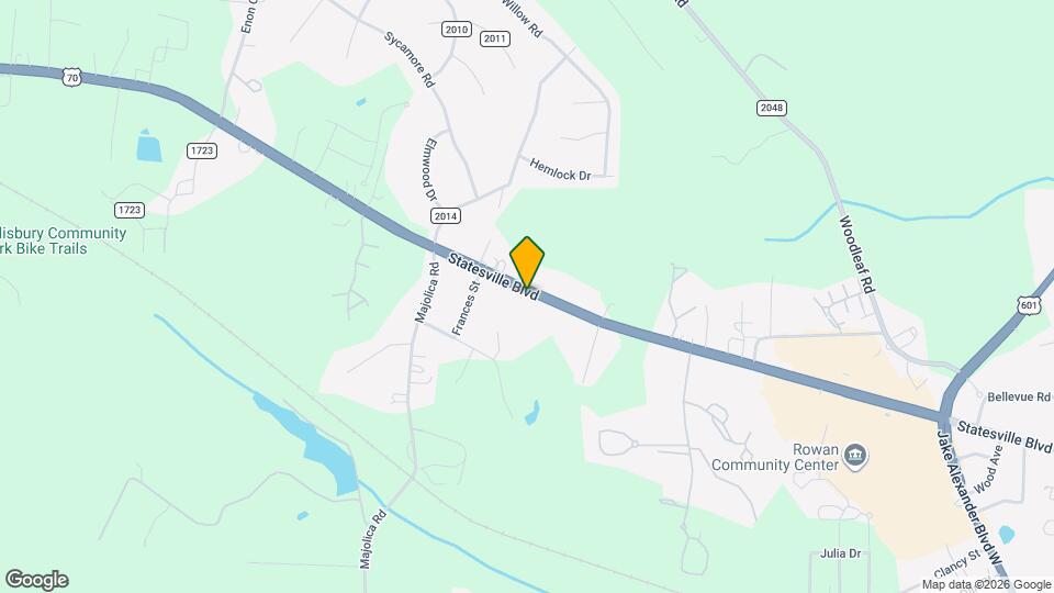 2417 Statesville Blvd Map and Location Details