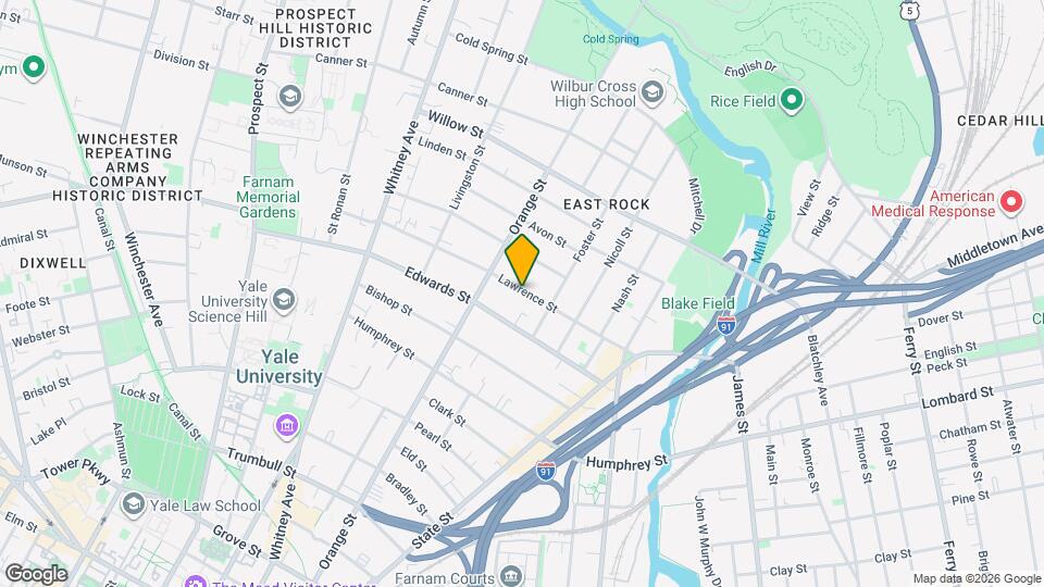 118 Lawrence St Map and Location Details