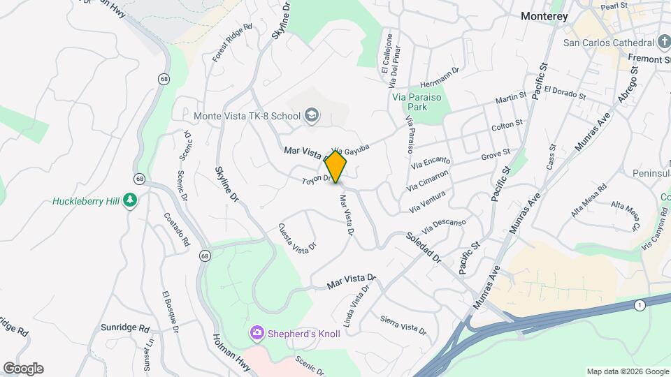 309 Mar Vista Dr Mapa y Detalles de la Ubicación