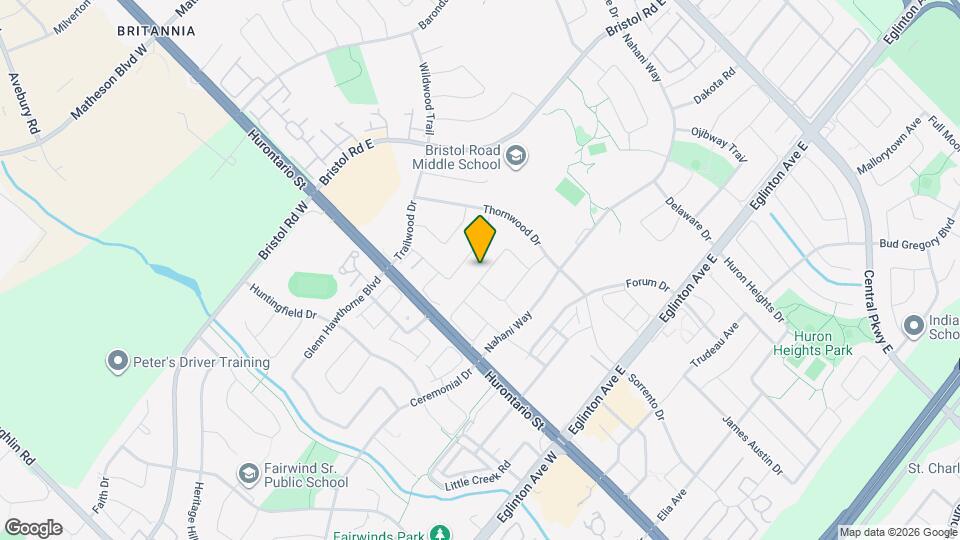 194 Breton Ave Map and Location Details