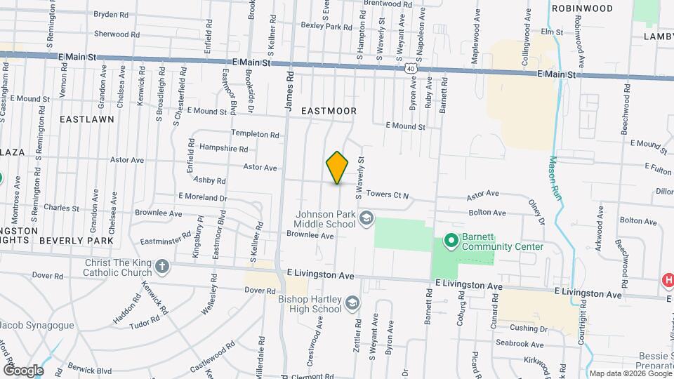 3189 Astor Ave Map and Location Details