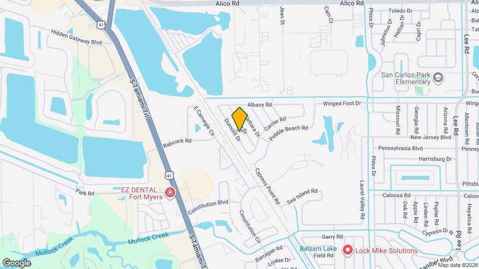 17483 Dumont Dr Map and Location Details