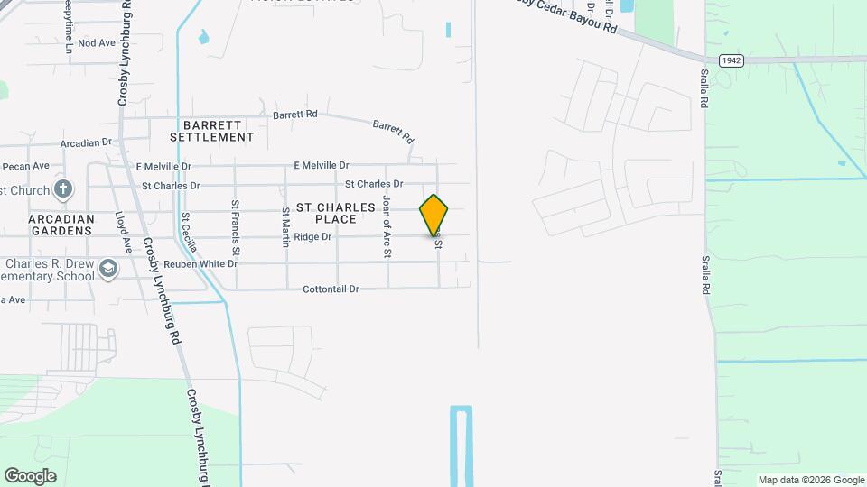 654 Ridge Dr Mapa y Detalles de la Ubicación